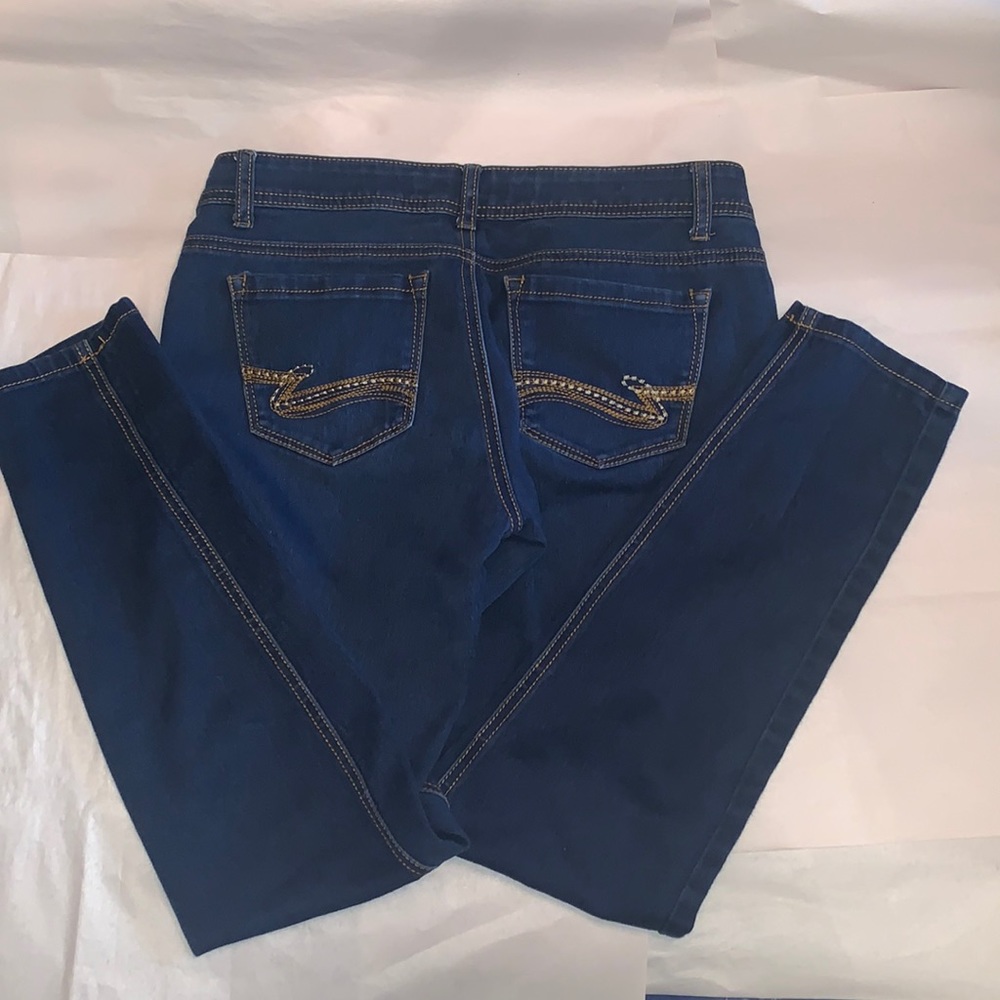 *rue21 Jeans W/Embellished Pockets 7/8